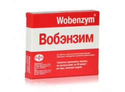 Вобэнзим, табл. п/о кишечнораств. №40